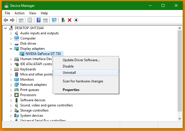 how to uninstall old drivers completely